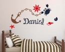 Nautical Personalized Name Decal